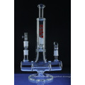 Dual-Action-Doppel-Joint-Shisha-Glas Rauchen Wasserpfeife (ES-GB-544)